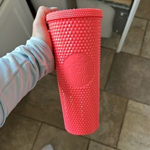 Pink Starbucks tumbler